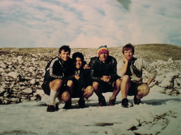 1976 Capo estivo - Maiella - uscita di alta Sq. Monte Amaro (da Capo Reparto)